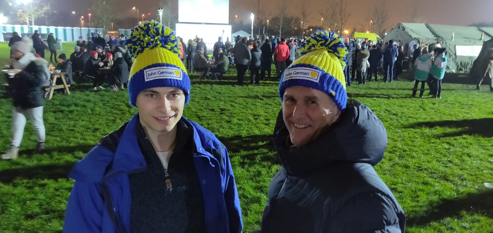 £5000 raised in aid of homelessness John German